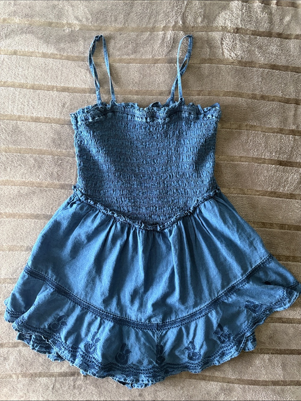 American Eagle soft Denim Romper